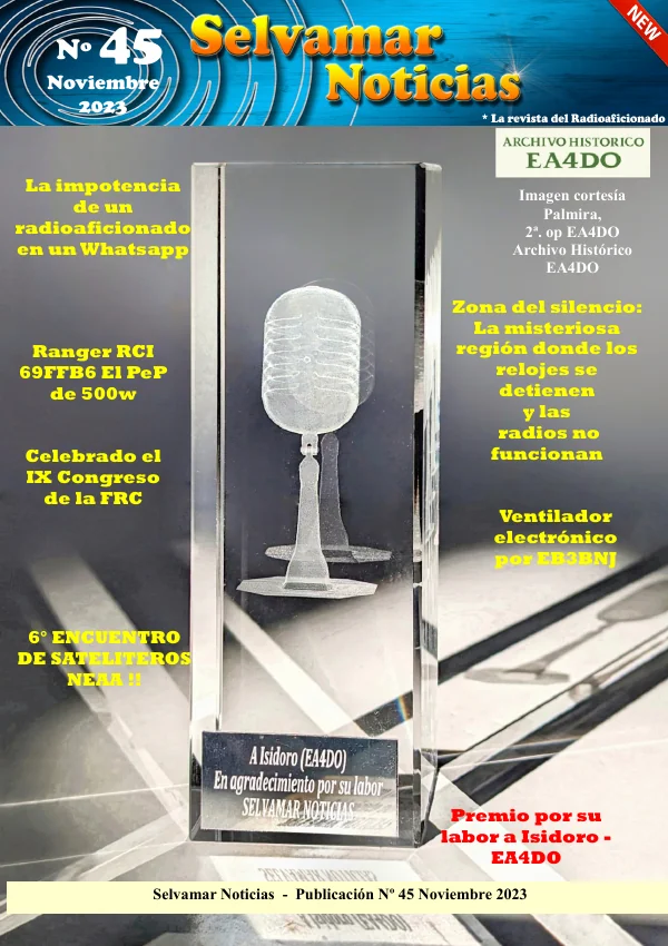 Portada de Selvamar Noticias, número 45